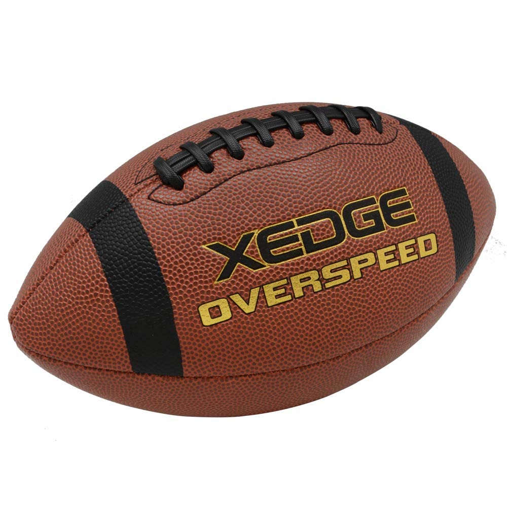 XEDGE front view showing official size 9 and vibrant red color for clear identification