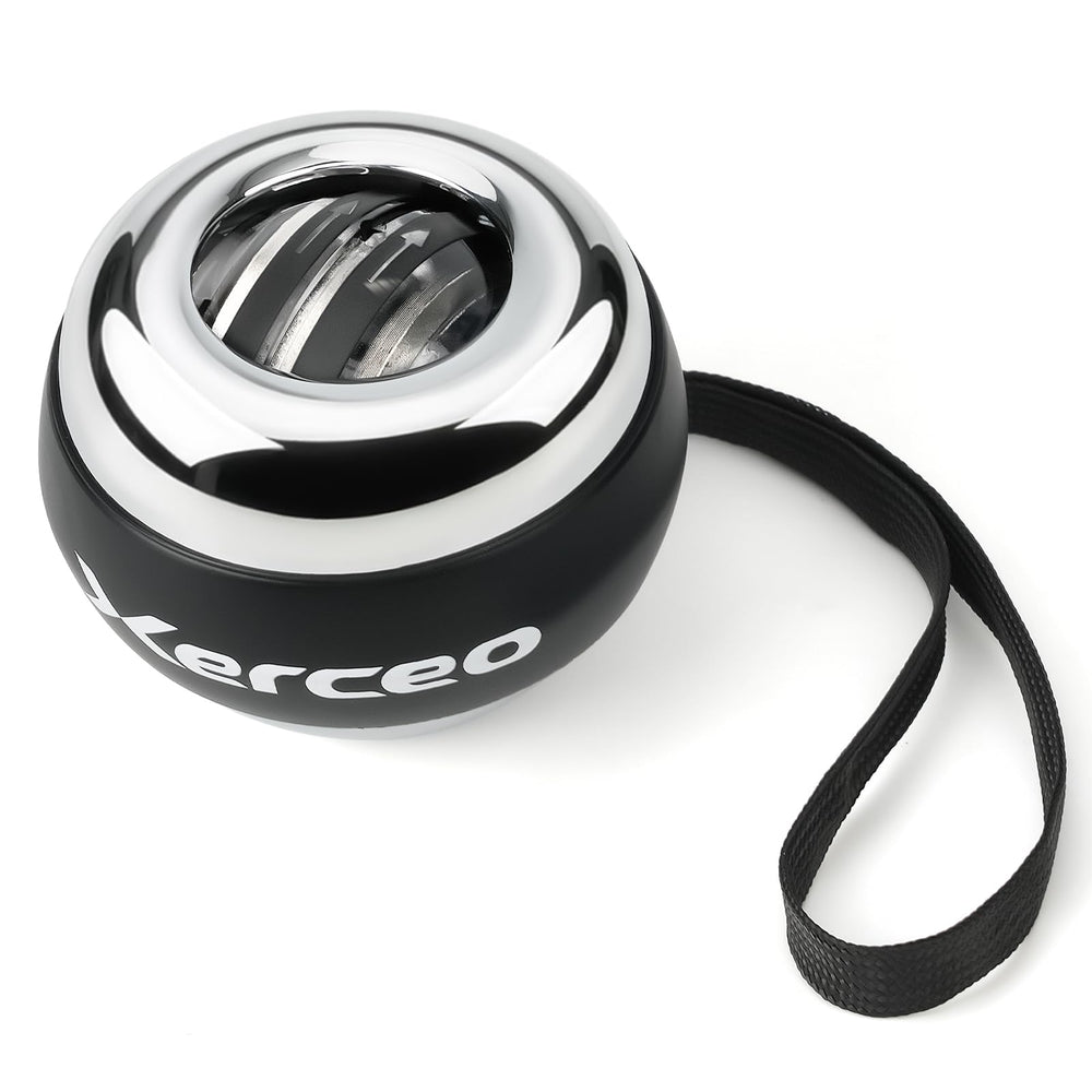 Xerceo front view showing compact gyro ball and premium finish for stable training