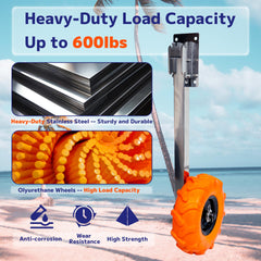 XinKunmarine close-up of thick rubber tread offering puncture resistance