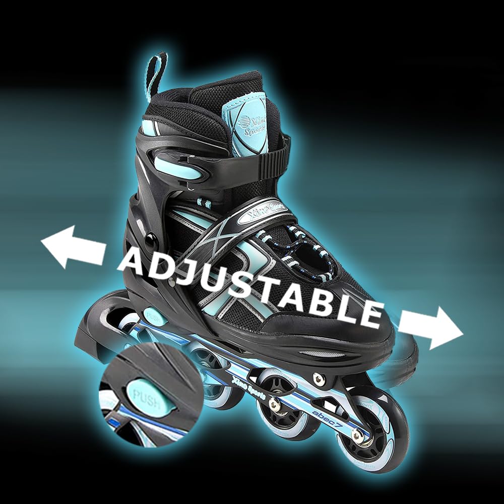 Xino Sports adjustment button detail enabling quick size changes and secure fit