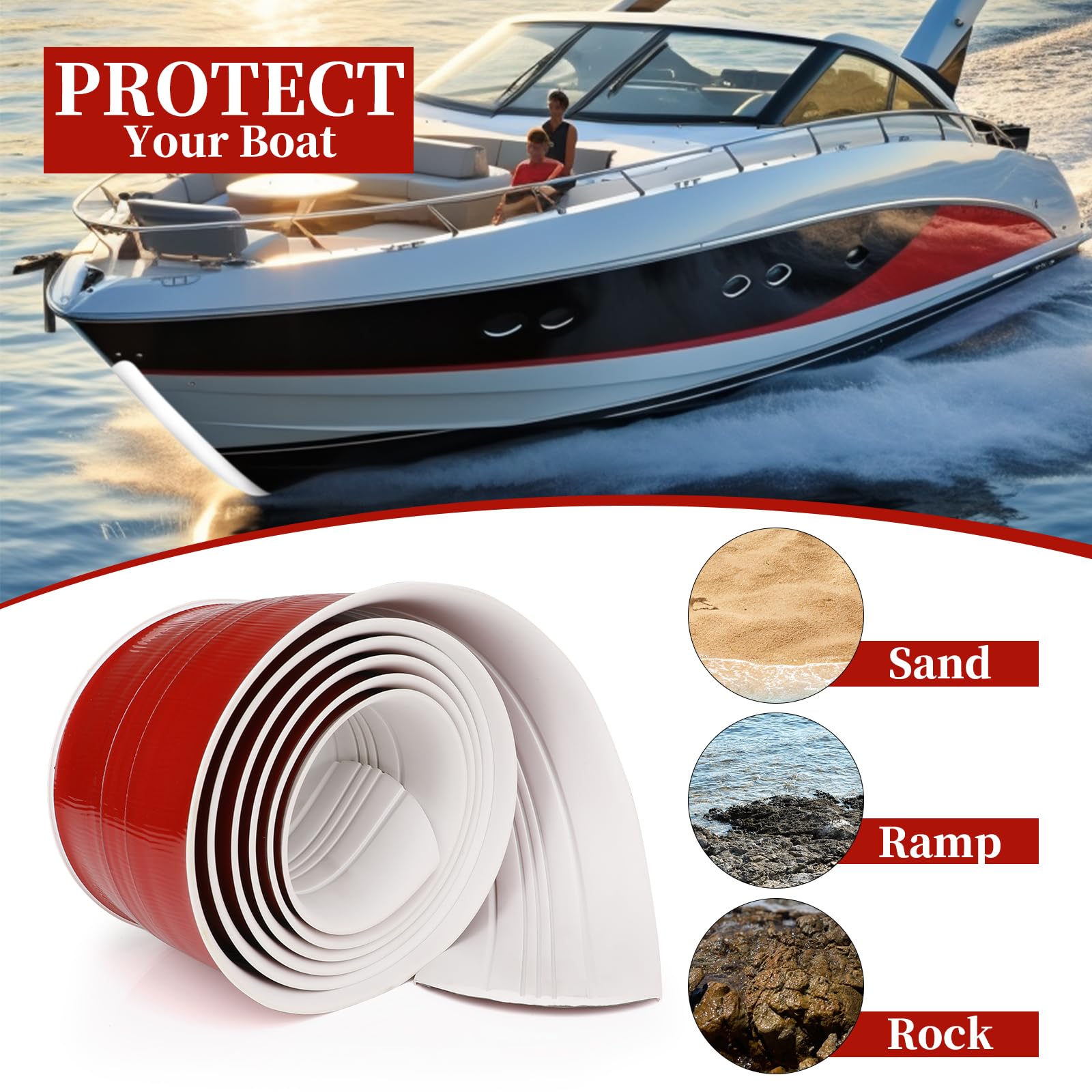 XINRINTONG installed profile on keel demonstrating impact protection and low drag benefit