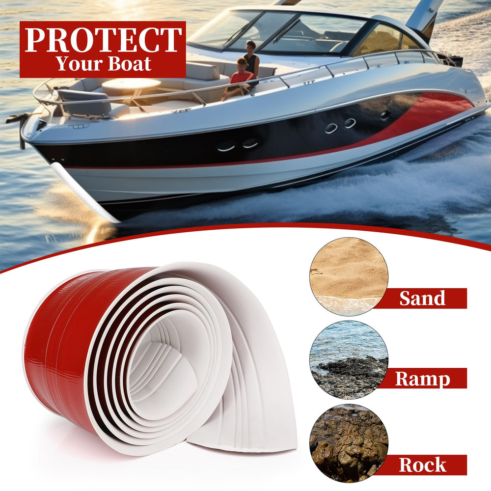XINRINTONG installed profile on keel demonstrating impact protection and low drag benefit