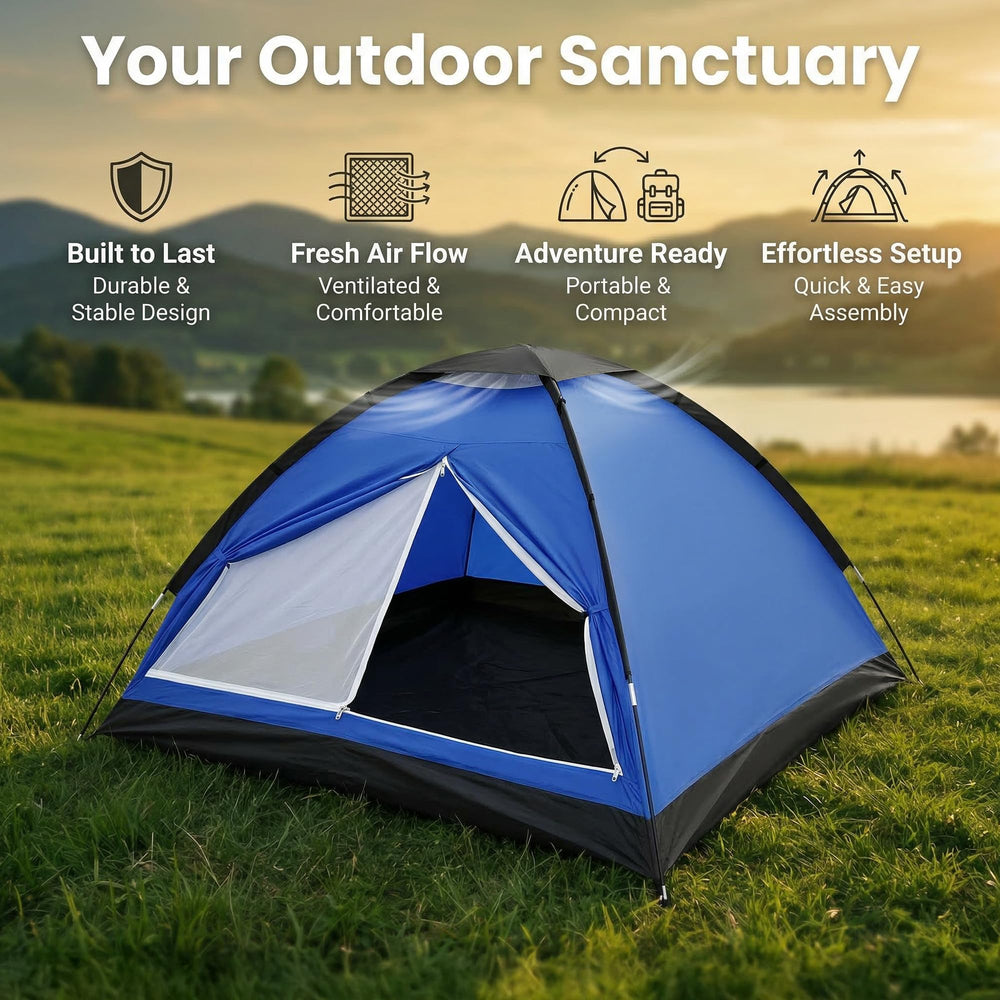 XL tent interior showing storage pocket and organized gear benefit