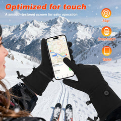 Xmaceds touchscreen fingertip in use enabling phone control without removal