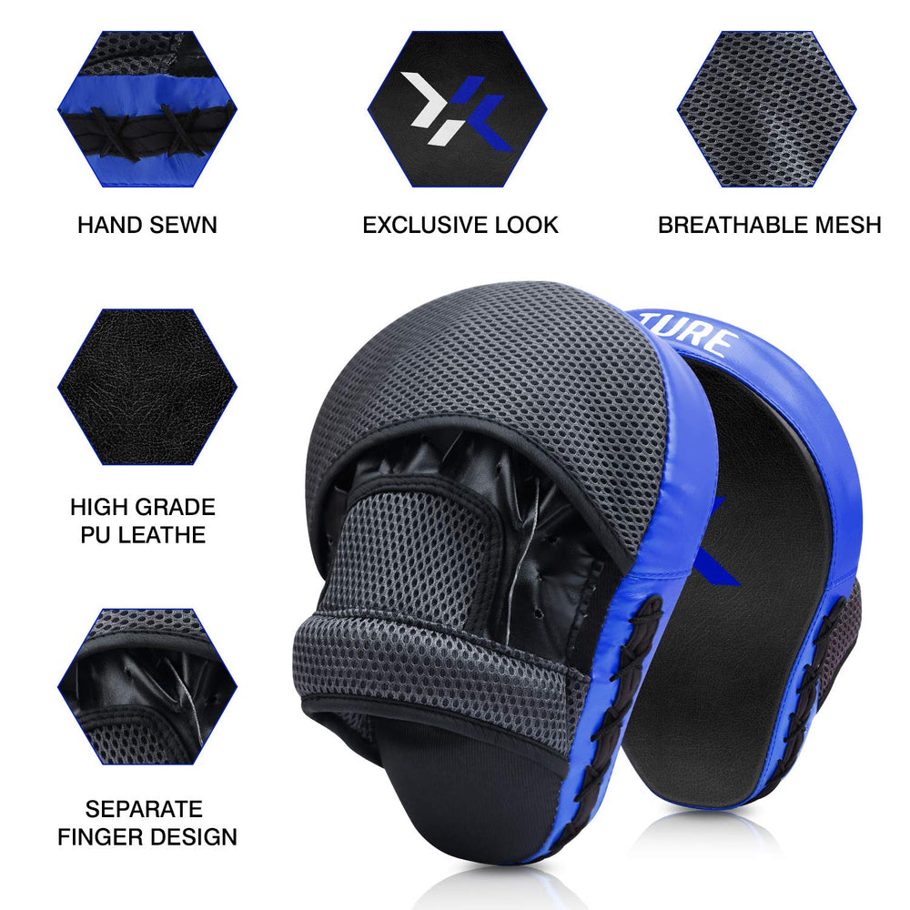 XNATURE grip and ventilation detail offering secure hold and cooler hands