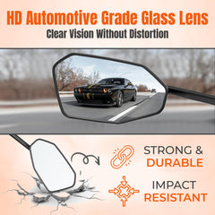 xnito close-up of automotive-grade glass lens for crisp clarity