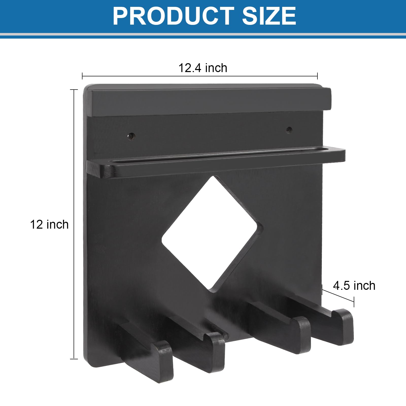 Xnwouco bottom hooks with bag hanging to save floor space and keep gear ready
