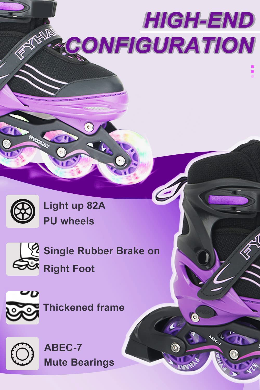 XRZT ankle support and secure buckle providing stability and comfort