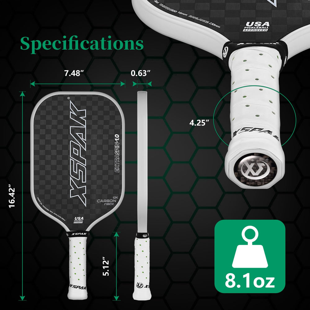 XS XSPAK close-up of Toray T700-12K carbon weave illustrating responsive rebound