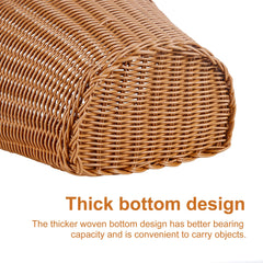 XUANNIAO basket next to water bottle showing compact carrying capacity