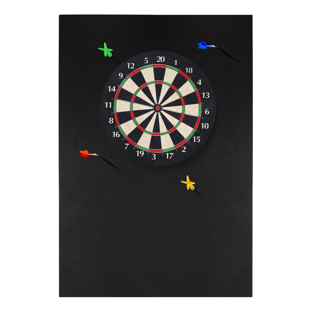 XUANZIKEMAO front panel mounted behind dartboard protecting wall