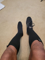 XUKER closeup of 3.5mm neoprene texture highlighting comfortable cushioning