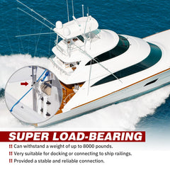 Xxamz installed with rope through hook demonstrating fast adjustment benefit