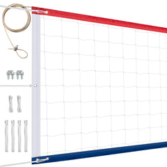 XXXYYY front view of full 32x3ft net showing durable construction and quick setup benefit