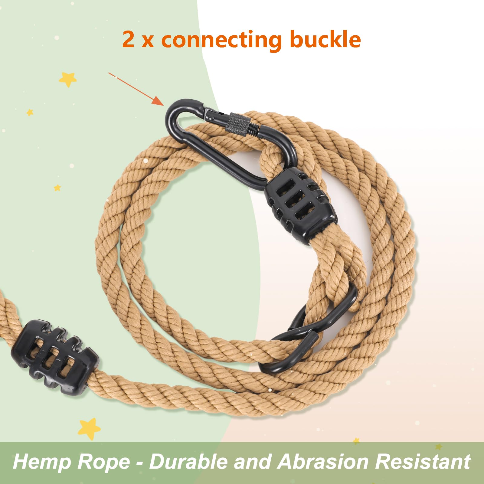 YAERSI rings held in hand to show size and ergonomic wider grip