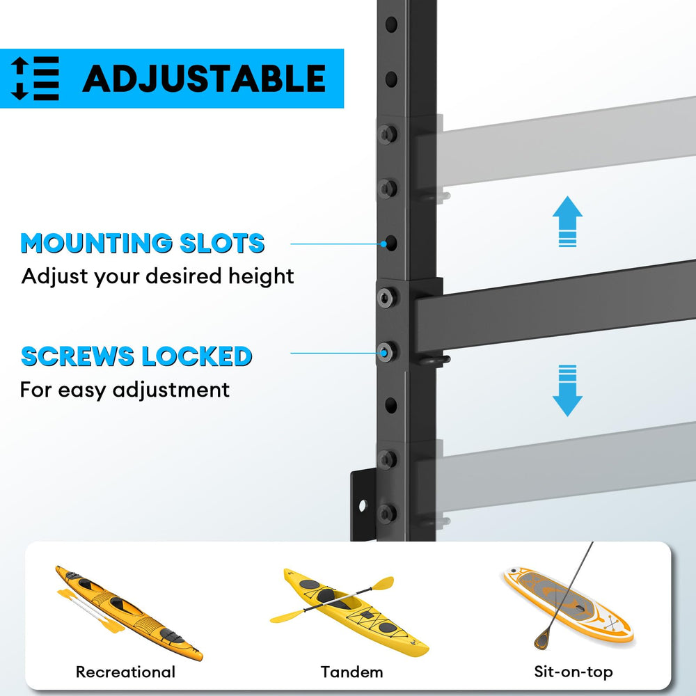 YAJONUE scale comparison with paddle board demonstrating capacity and size fit