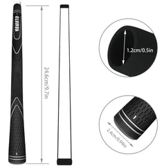 yamato grip installed on a junior club demonstrating improved hold and control