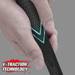 yamato grip size compared to adult grip showing .500" junior core compatibility