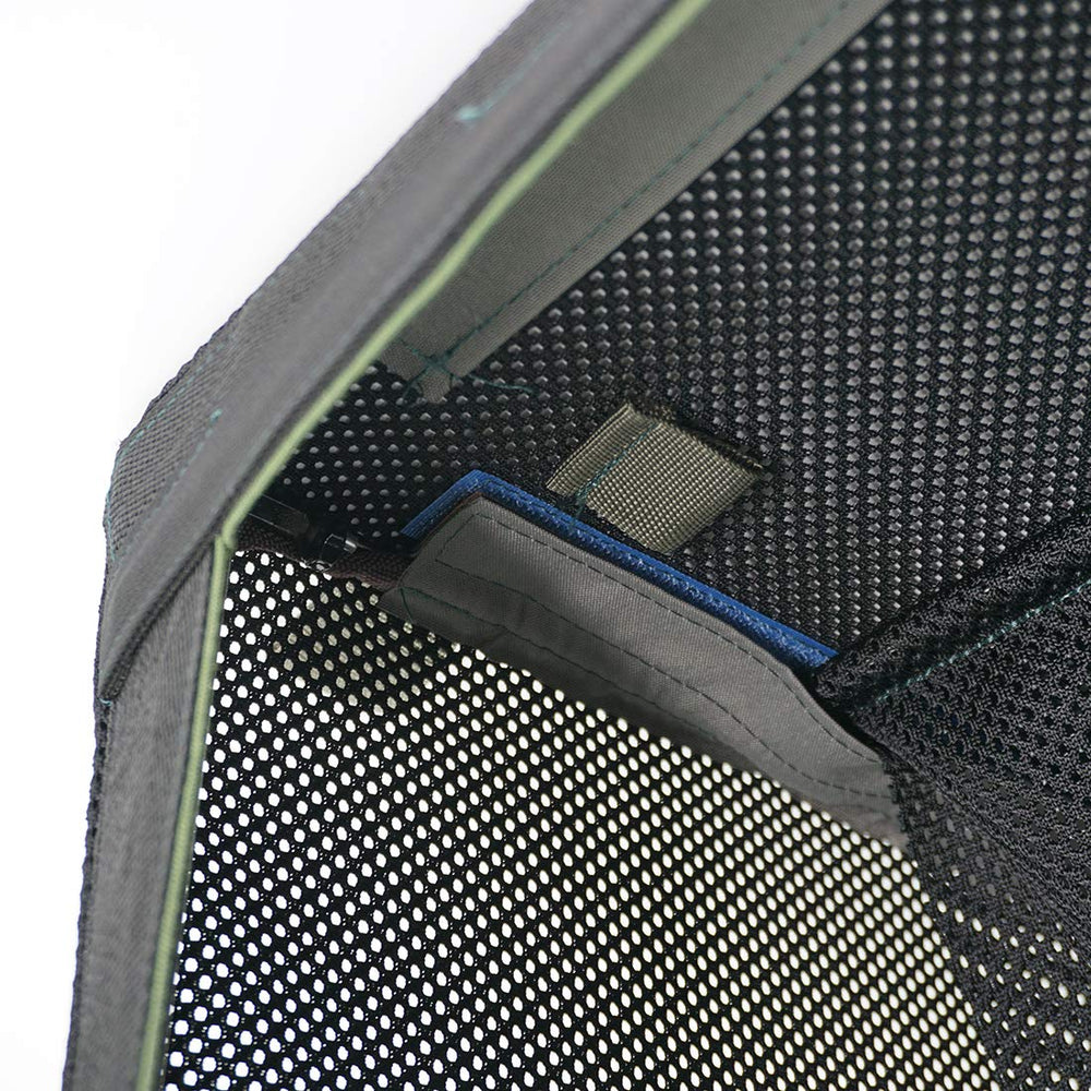 YANDIA size comparison with hand showing 16-inch scale and portability benefit
