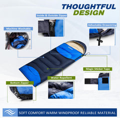 YANLIFY close-up of 190T polyester shell highlighting water-repellent durable fabric
