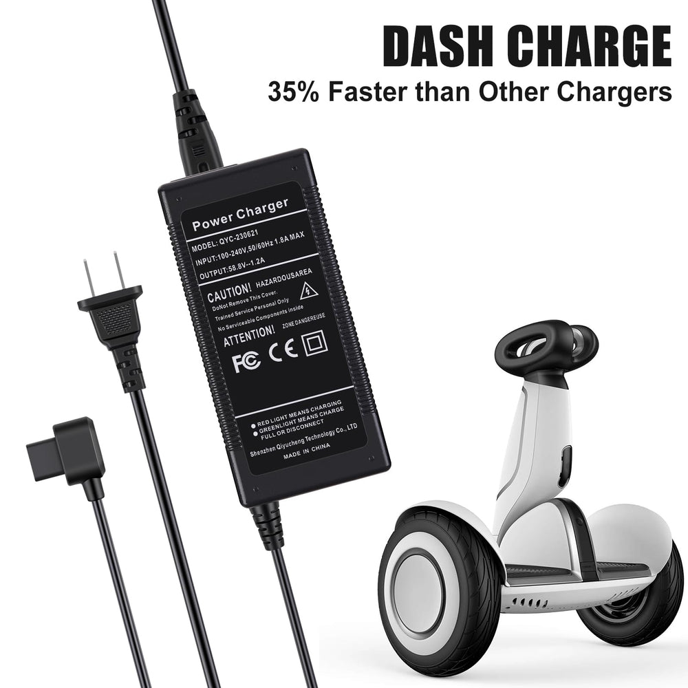 YAREMYEYE charger with international plug adapter illustrating global use