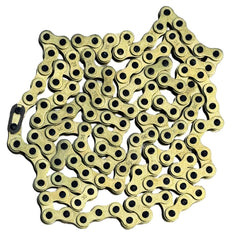 YBE Yelnats front packaging showing gold 136-link chain and product label, durable look