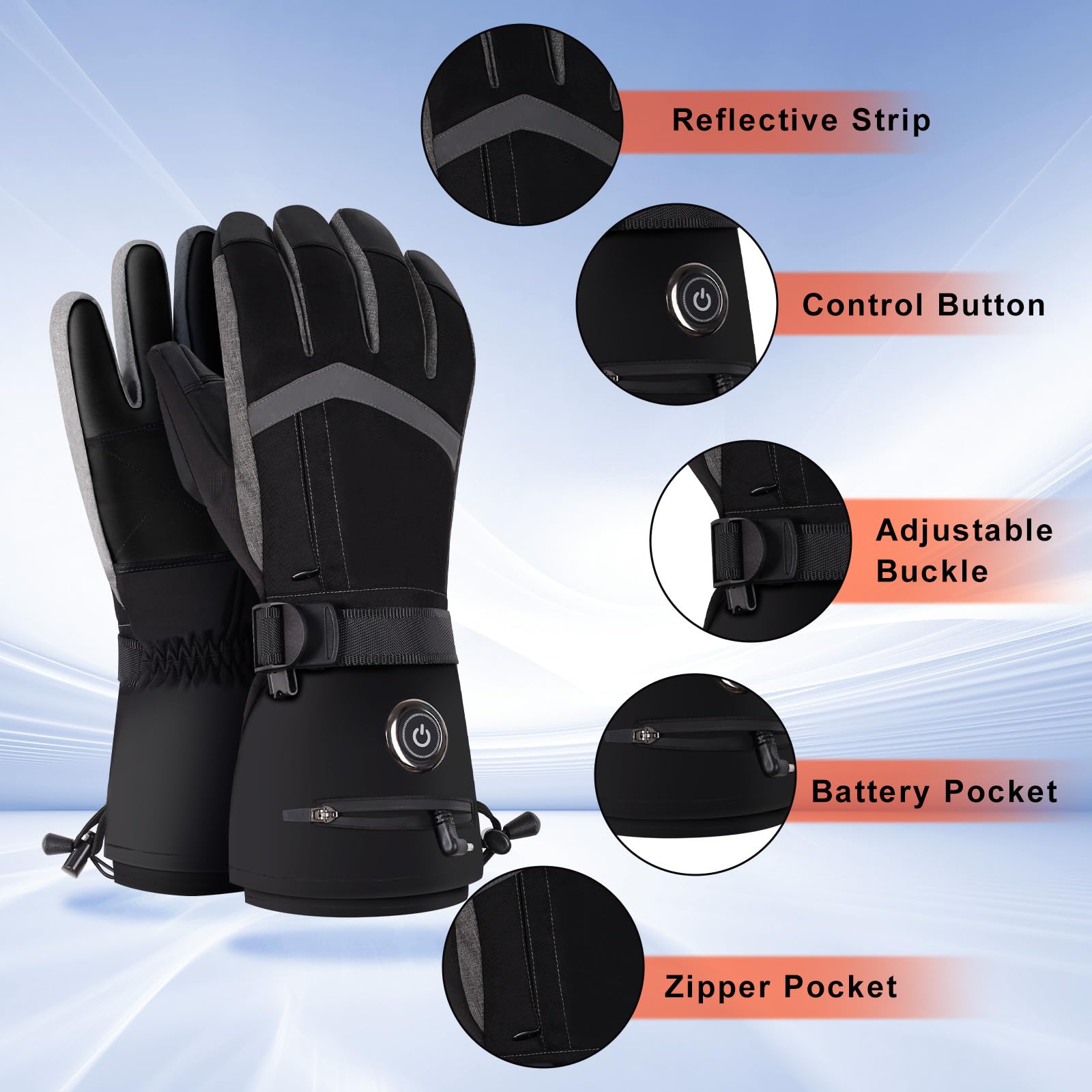 YBWLCLO touchscreen-capable thumb and index for device use outdoors