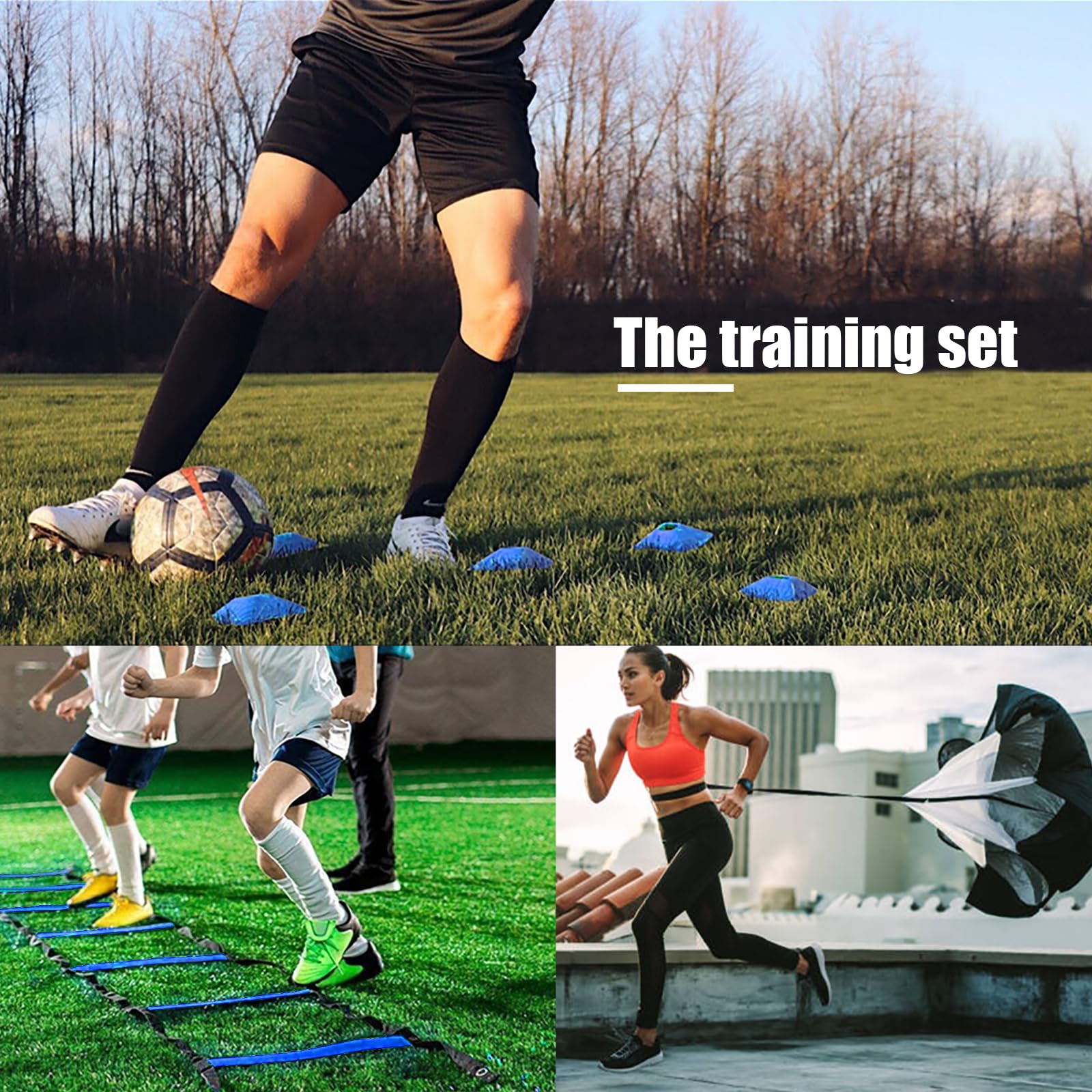 YCRRVAE agility ladder close-up showing durable rungs and faster footwork benefit