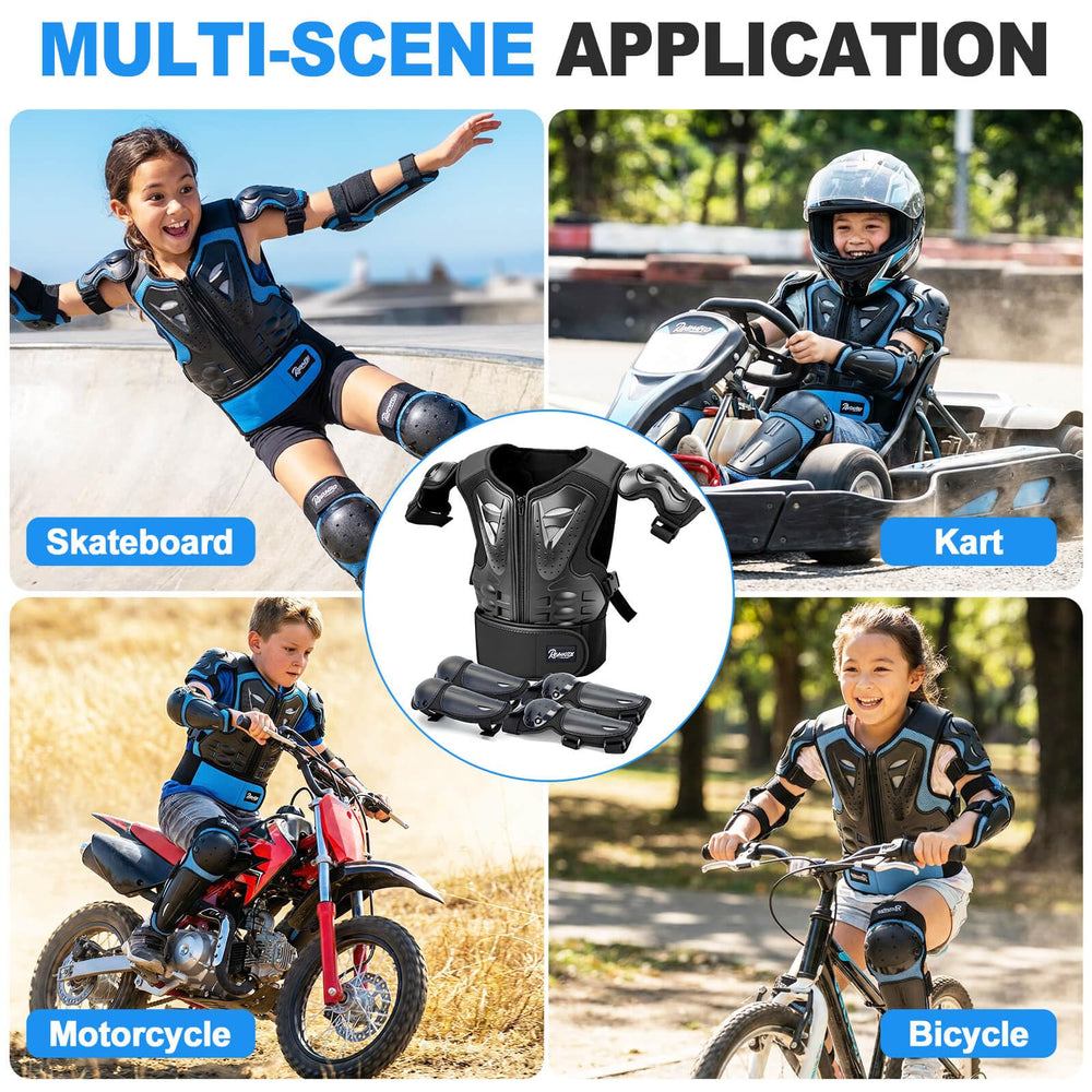 YEBCKZL lifestyle shot at a skatepark showing multi-sport protective use