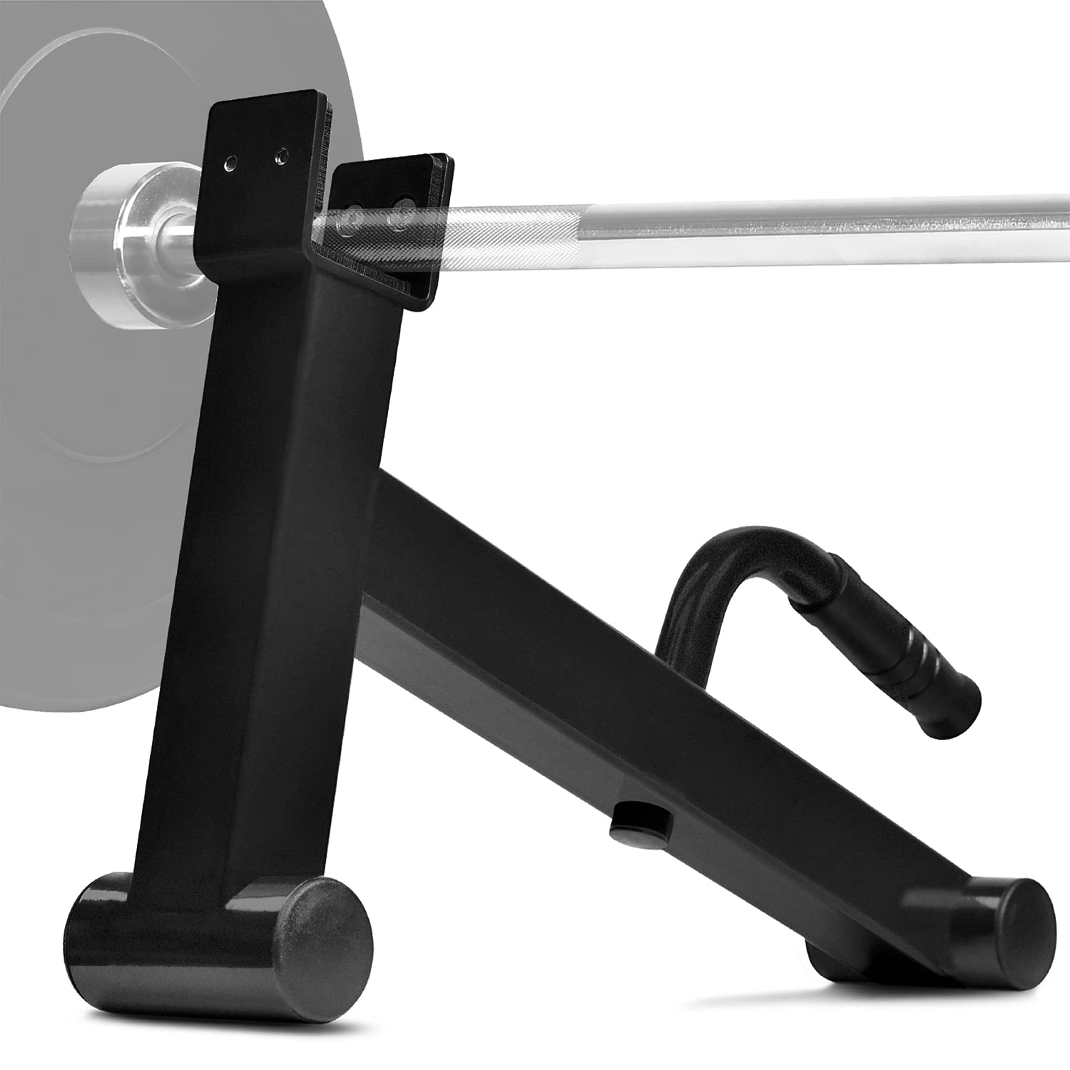 Yes4All deadlift jack front view showing compact stable base and durability