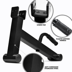 Yes4All handle detail with rubber cover for comfortable lifting
