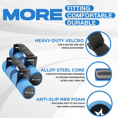 Yes4All foam close-up showing soft NBR texture for comfortable grip