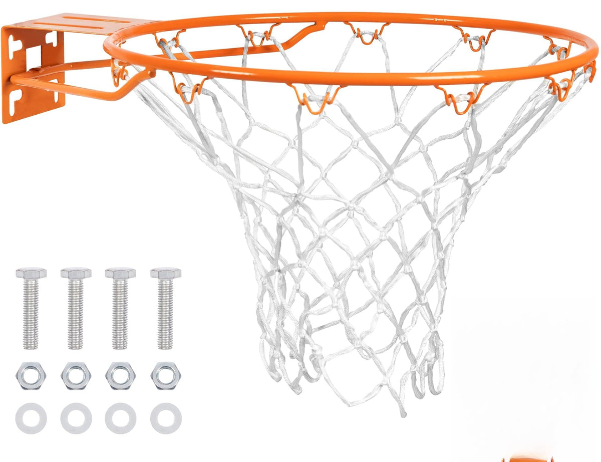 Yes4All front view of rim and nylon net showing durable play readiness