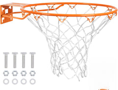 Yes4All front view of rim and nylon net showing durable play readiness