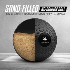 Yes4All ball next to football for scale helping buyers visualize size and weight