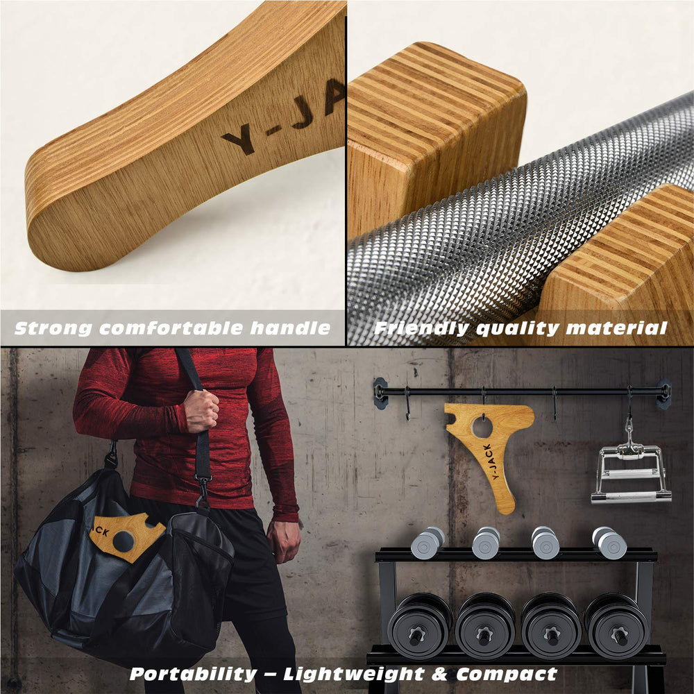 YES4ALL handle detail demonstrating ergonomic grip for secure leverage and faster setup