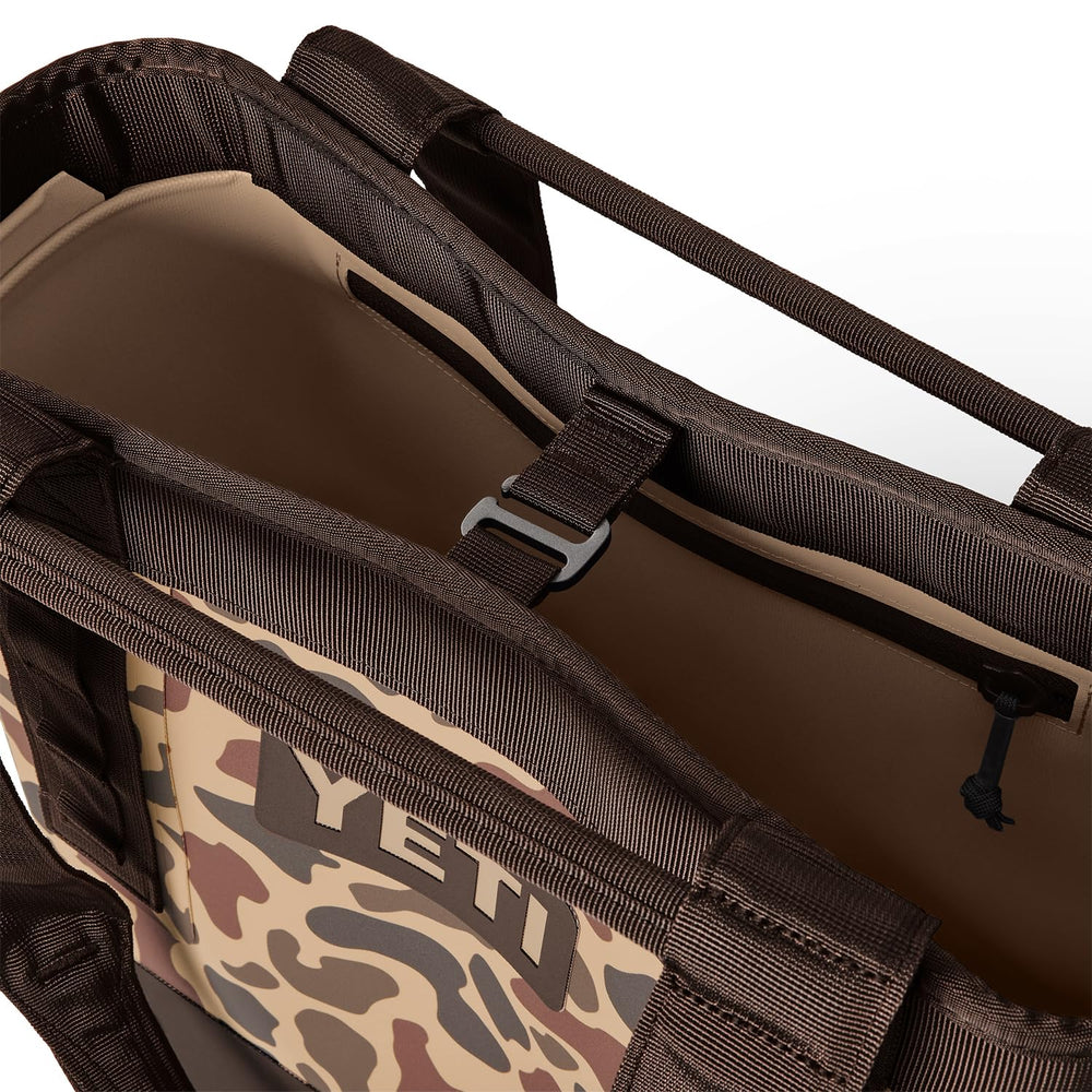 YETI Camino 20 CrossBar handle detail providing strong, balanced grip