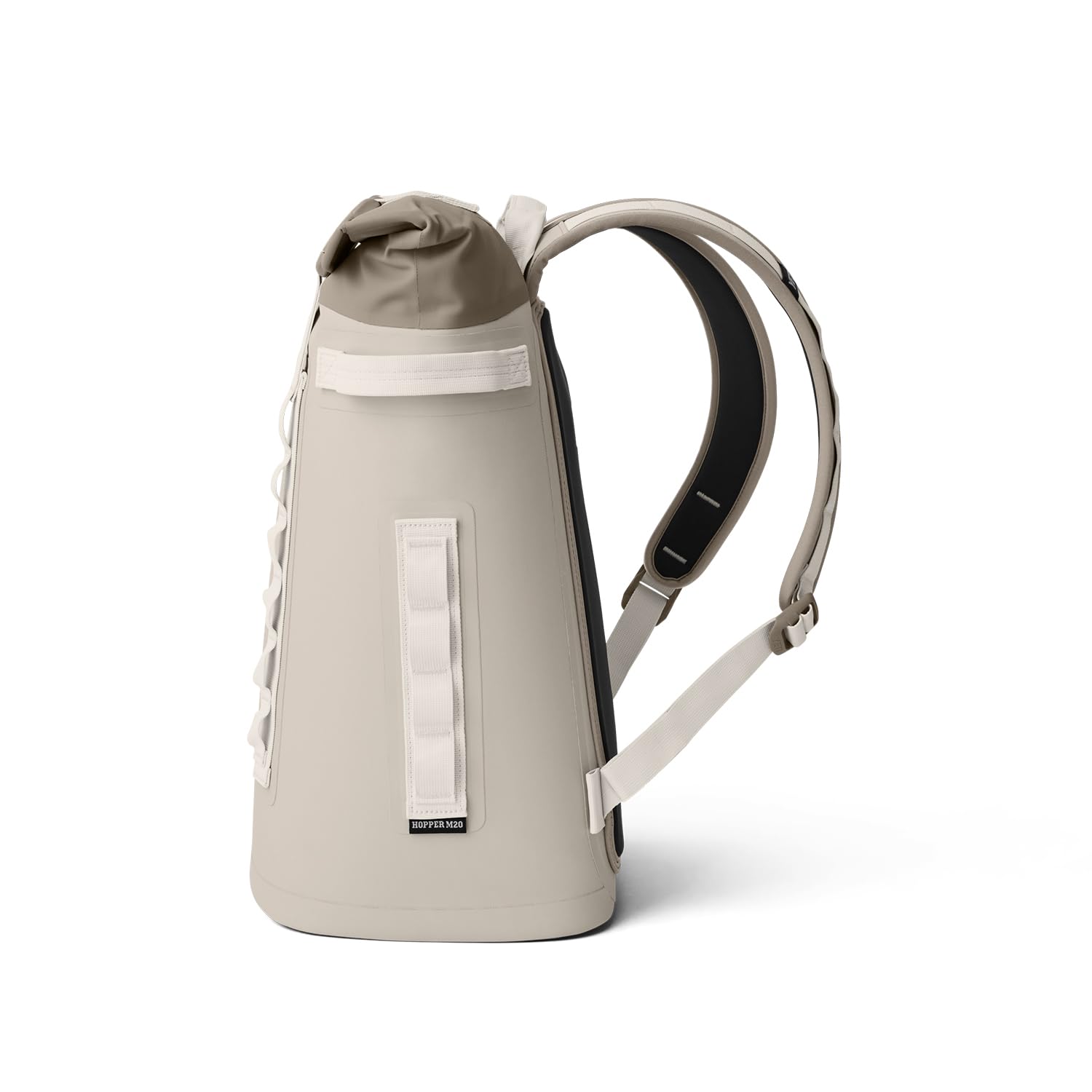 YETI Hopper M20 interior insulation lining close-up showing cold retention performance