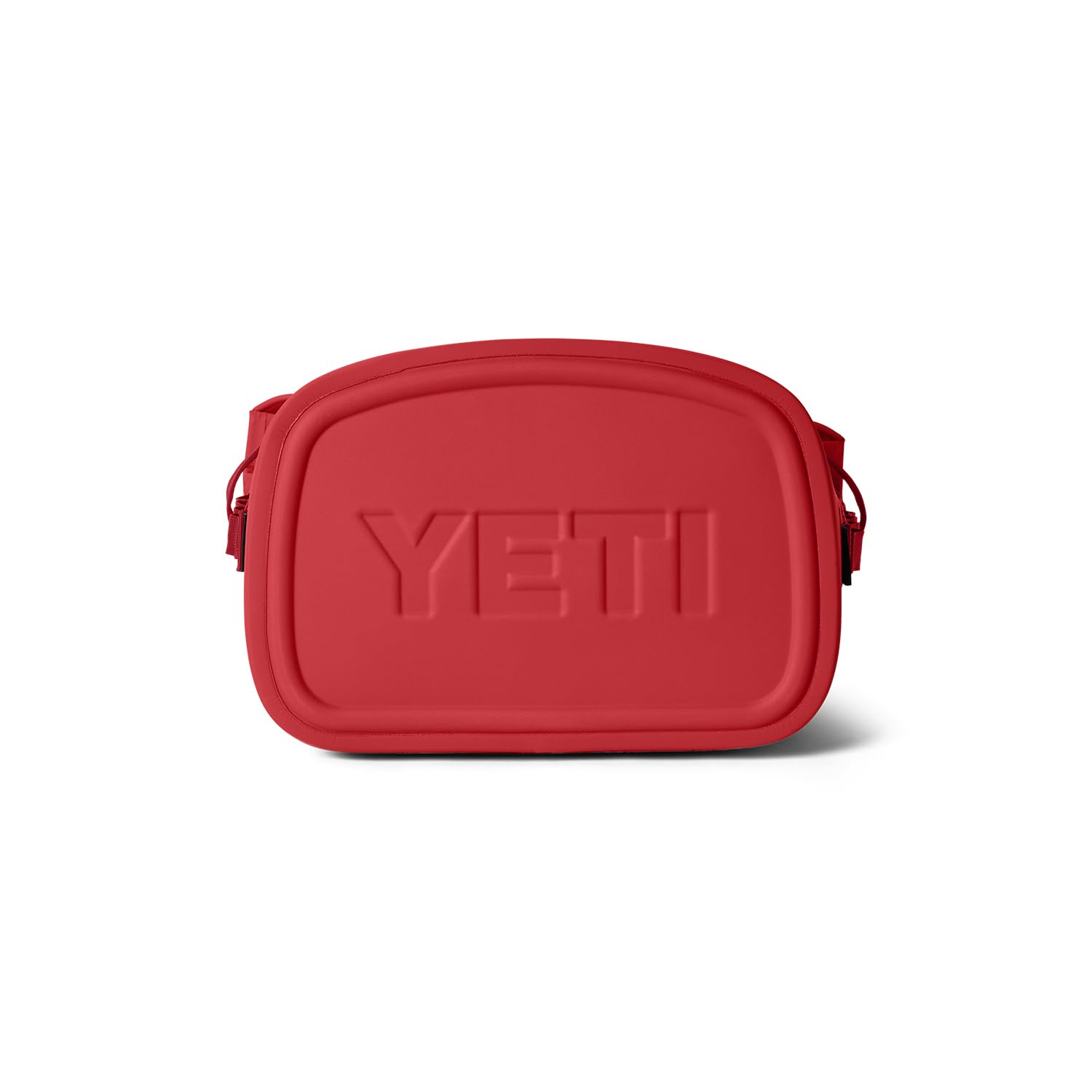 YETI Hopper M20 beside water bottle showing portable 20-liter scale