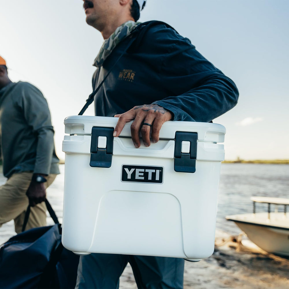 YETI Roadie 15 LipGrip handles close-up for secure, low-profile lifting