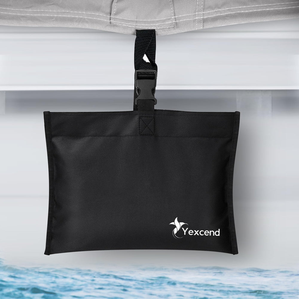 Yexcend close-up of 600D polyester texture for UV and abrasion resistance