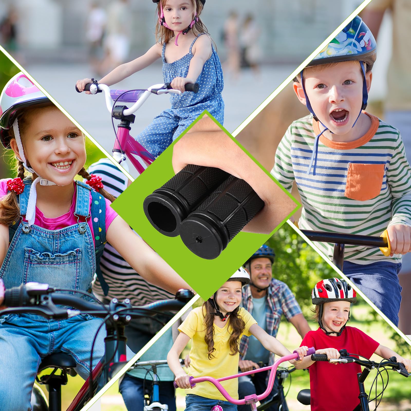 Yexiya grips on commuter bike in real-world setting improving ride stability