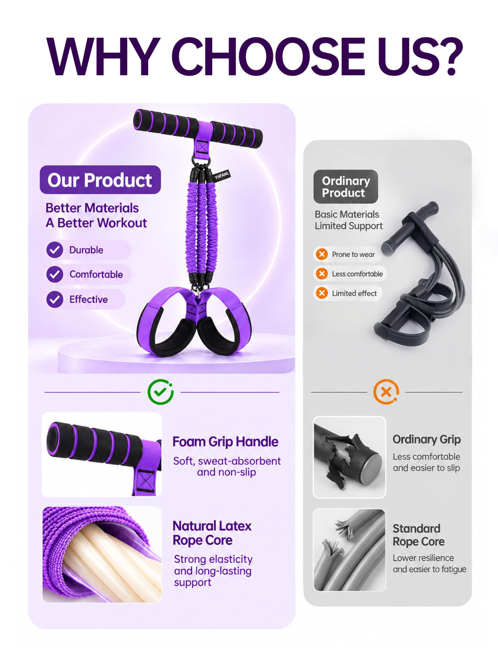 YHFAMIL carry bag with band and guide for easy transport