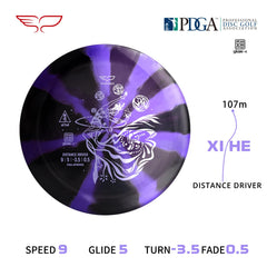 yikundiscs glaze x ceramic texture close-up highlighting shimmer and improved grip