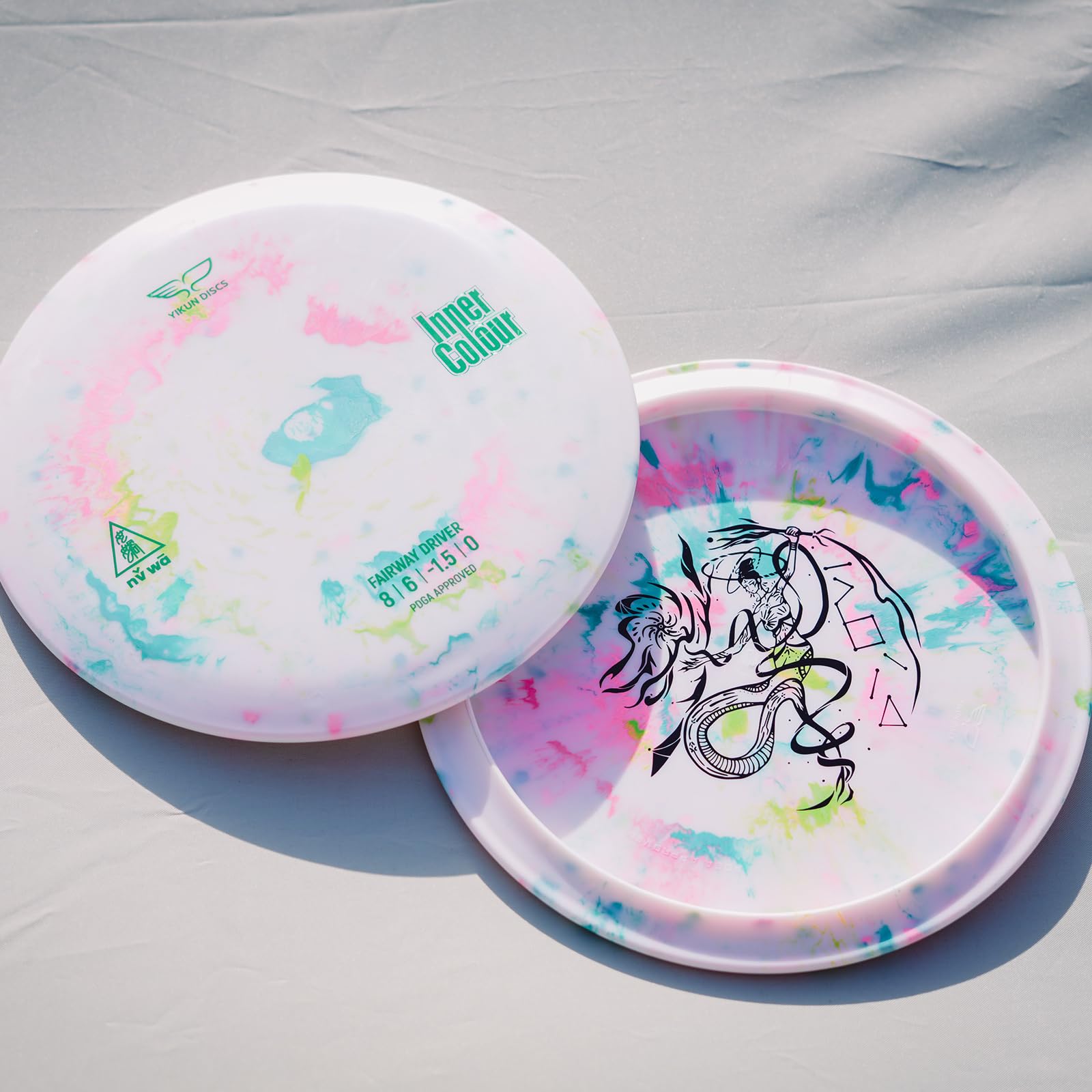 yikundiscs player throwing the fairway driver demonstrating controlled glide and long carry