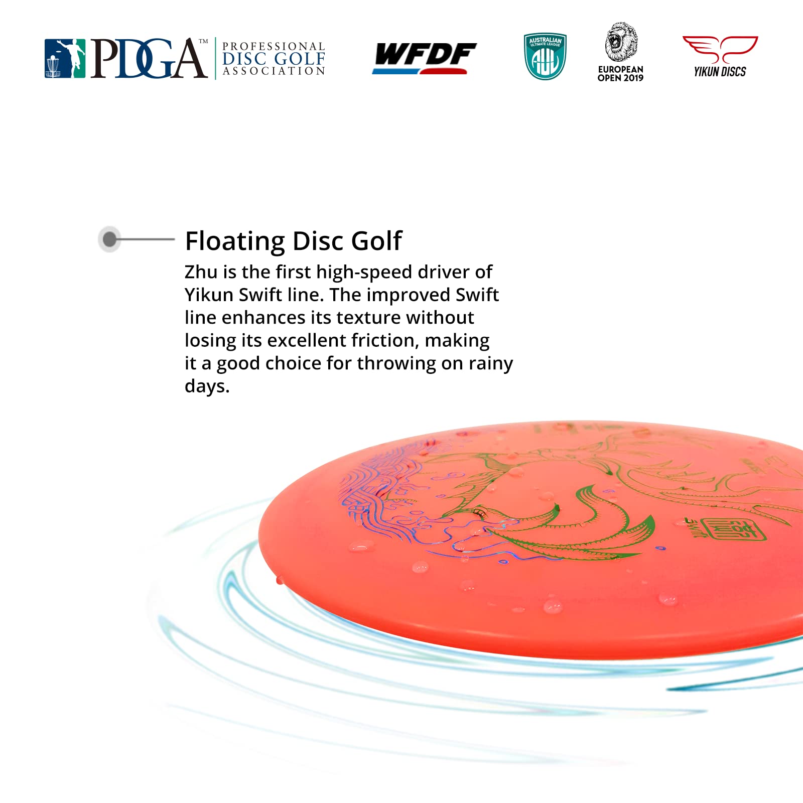 yikundiscs floating on water to prevent loss from hazards