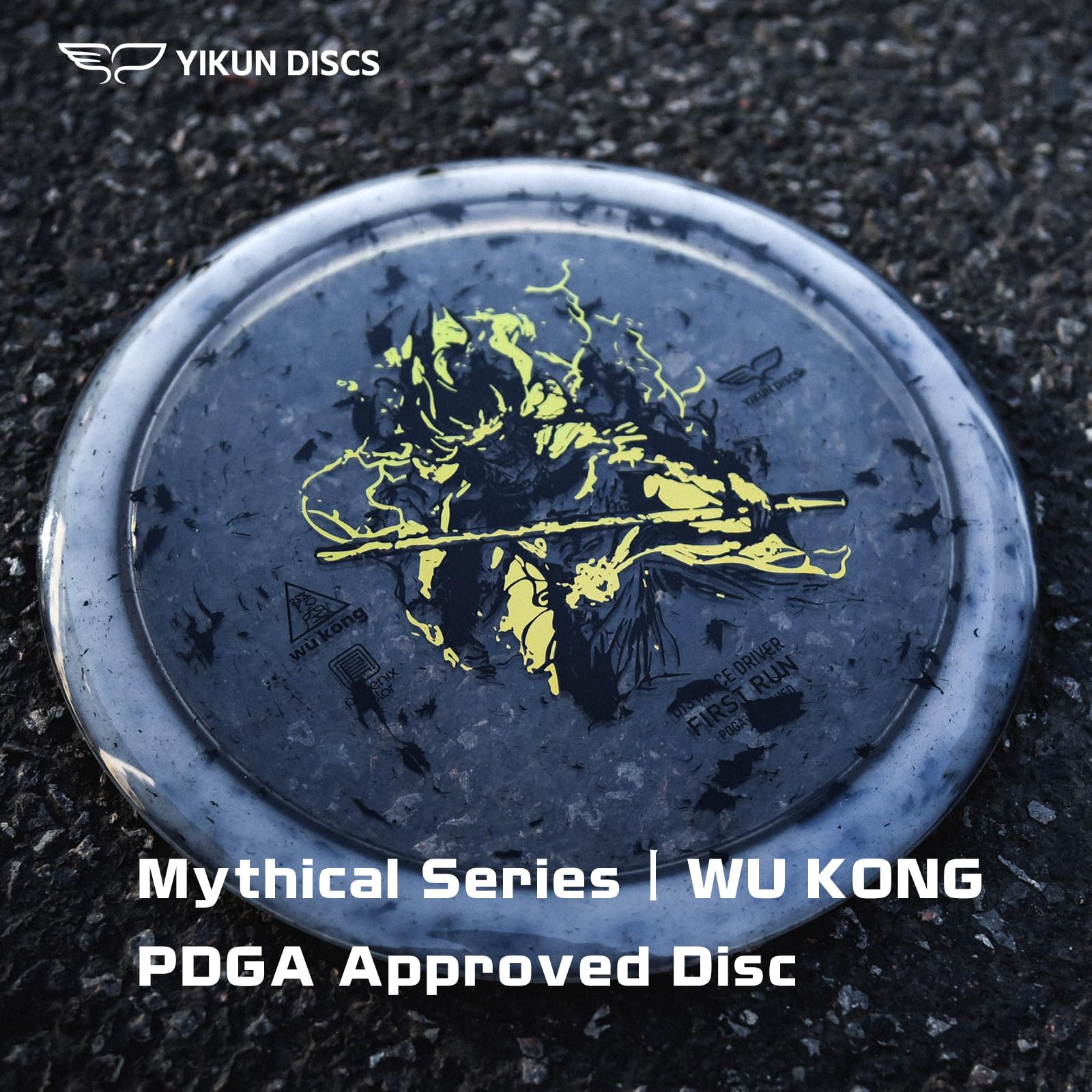yikundiscs rim and profile detail showing dimensions for consistent grip and aerodynamic benefit