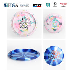 yikundiscs rim and thickness detail showing 17mm rim for consistent grip and reliable release