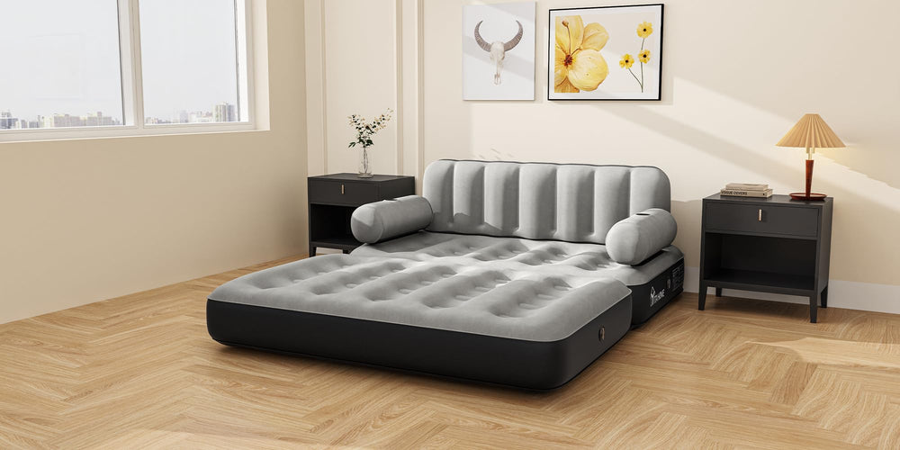 YITAHOME lifestyle setup in living room showing guest-ready convenience