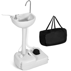 YITAHOME front view of portable sink showing full assembly and easy setup